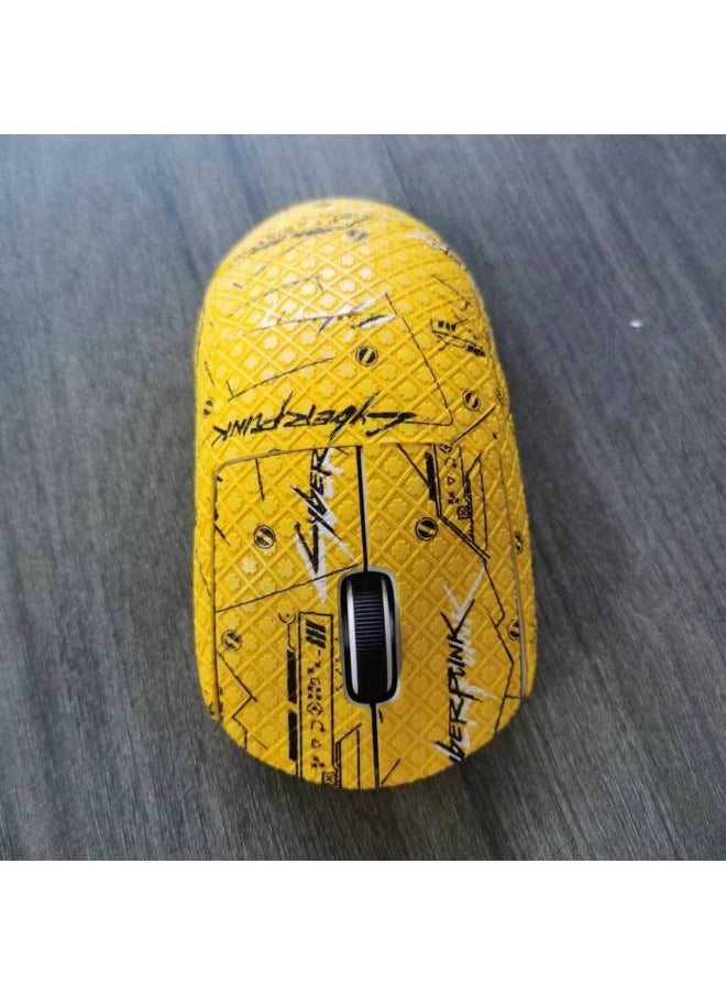 Generic - Gpw Generation II Snow Pattern All-inclusive Mouse Anti-slip Stickers Logitech Mouse Sweat-absorbent Special Mouse Stickers For E-sports-Color:Printing Set Black - Image 1