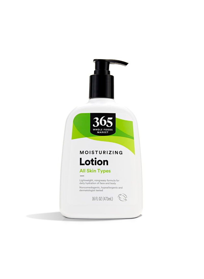 365 by Whole Foods Market 365 by Whole Foods Market Moisturizing Lotion for Face  Body All Skin Types 16 Fl Oz 
