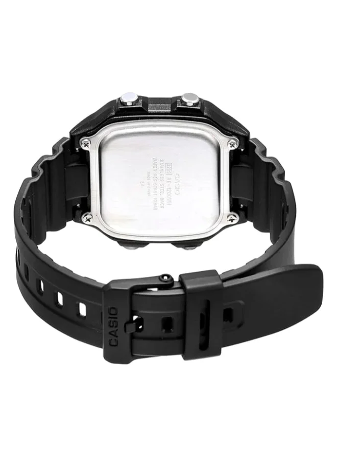 كاسيو Men's ساعة كاسيو رقمية للرجال AE-1200WH-1BVDF - 45 مم للرجال