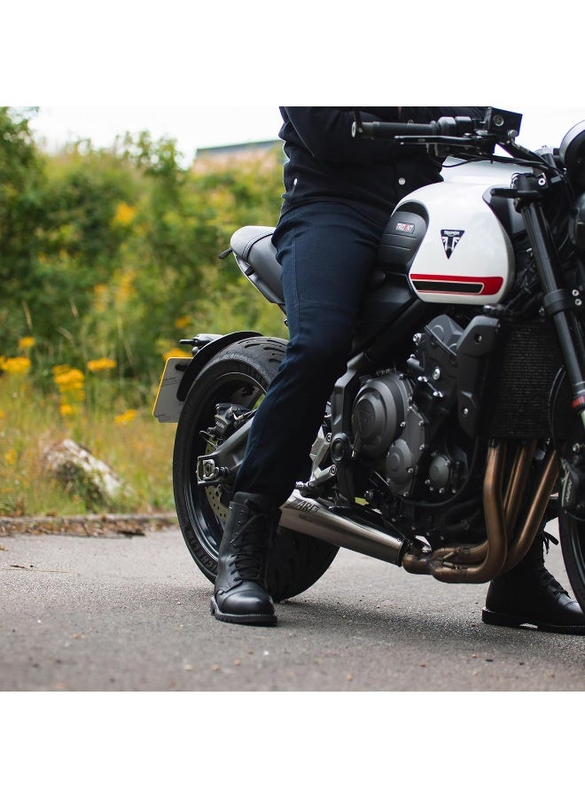 Oxford جينز دراجة نارية ضيق للرجال معتمد أصلي سوبر ستريتش - Image 2