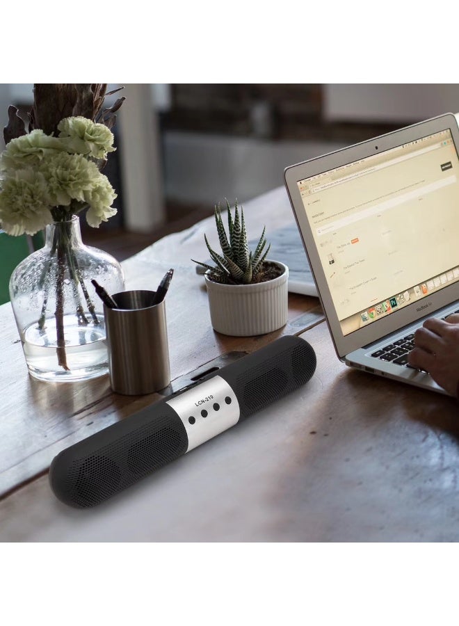 NIBEMINENT Sound Bar Bluetooth Speaker Heavy Subwoofer Outdoor Car High-power Home Multi-function Long Desktop Computer Audio  - Image 1