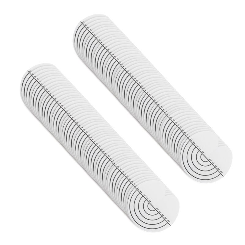 Heat Shield Guards 100Pcs Clear PVC Single Hole - Heat Resistant Hair Extension Insulator for Professional Hair Salons Daily Process - Image 3