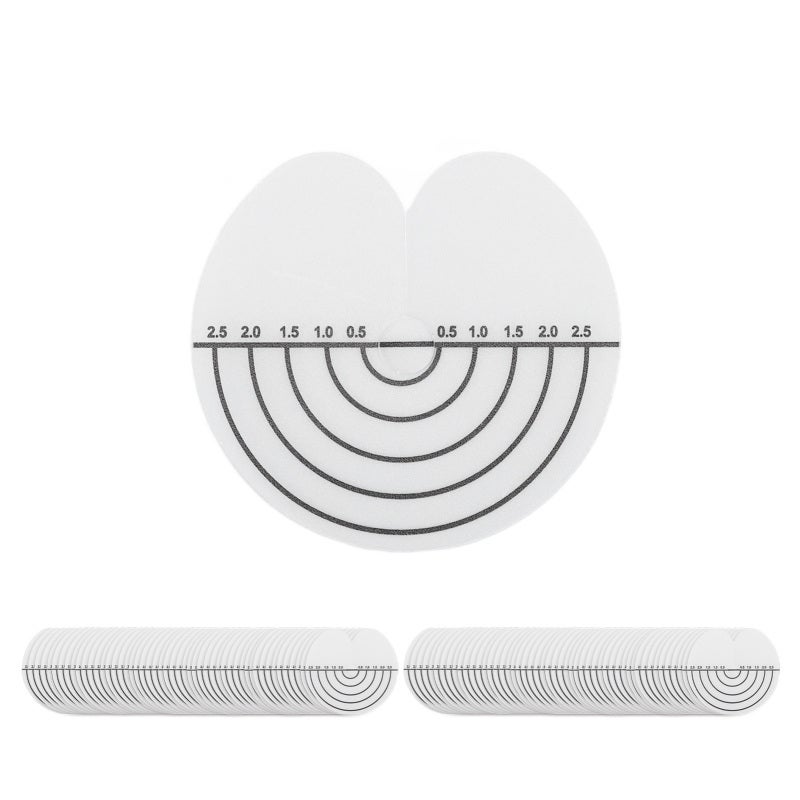 Heat Shield Guards 100Pcs Clear PVC Single Hole - Heat Resistant Hair Extension Insulator for Professional Hair Salons Daily Process - Image 4