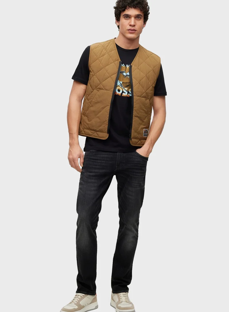 HUGO Mid Wash Slim Fit Jeans