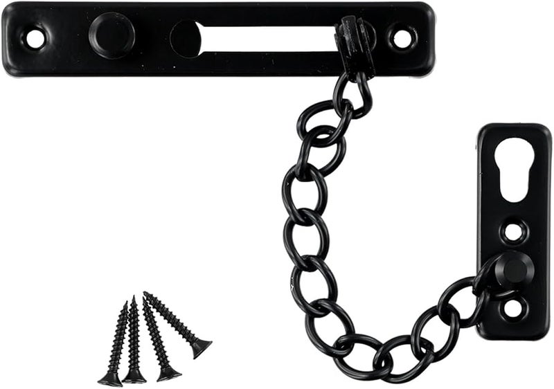 مزلاج باب مقاوم للسرقة من الفولاذ المقاوم للصدأ قفل منزلق حارس أمان مزلاج أمان مشبك - Image 5