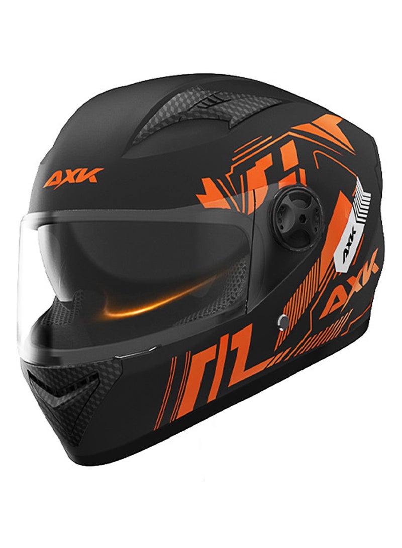 عربست خوذة للدراجات النارية - خوذة كاملة الوجه حاصلة على شهادة 3C - تصميم للدراجات النارية والقاطرات الكهربائية - معدات أمان لركوب الدراجات النارية في جميع المواسم للرجال والنساء - Image 1