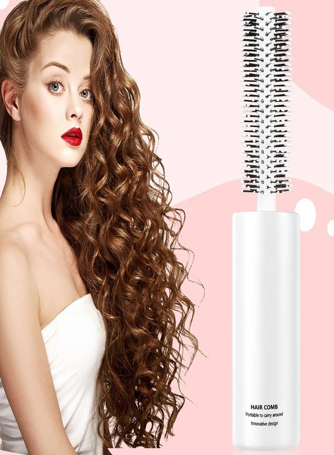 CANIPHA Round Brush for Blow Drying, Mini Hair Brush Curly Hair, Travel Size, White, Unisex - Image 4