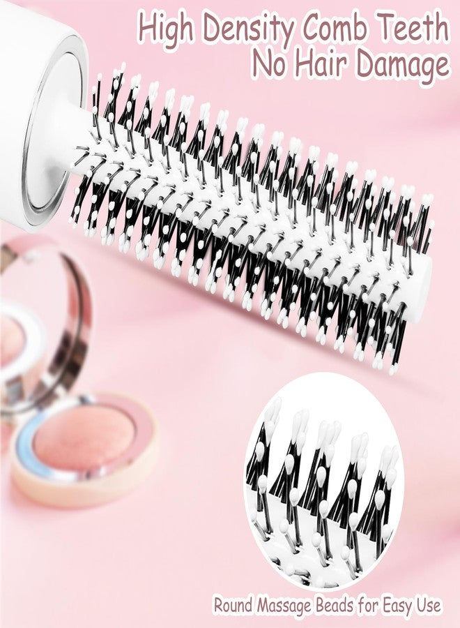 CANIPHA Round Brush for Blow Drying, Mini Hair Brush Curly Hair, Travel Size, White, Unisex - Image 3