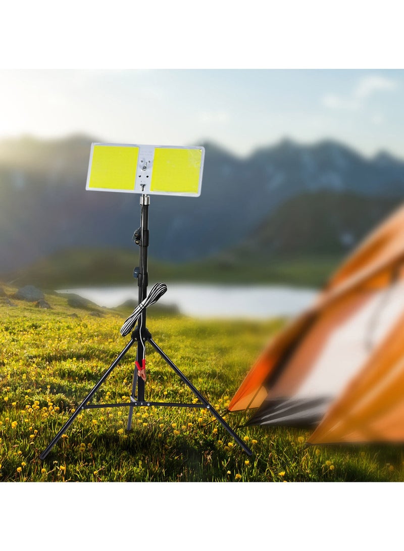 SPIDER Portable LED Tripod Lighting Kit 600W, Outdoor Light Multifunction Tripod Camping Light - Image 1