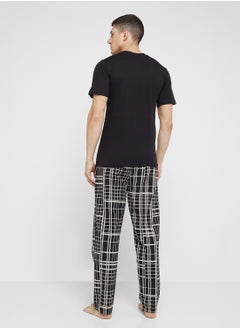 Robert Wood Nightwear T-Shirt & Pants Sets  - Image 2