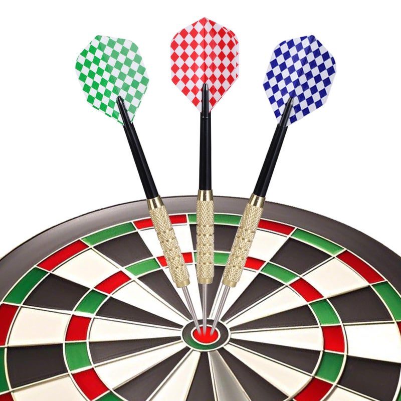 Wloedor 18Grams Steel Tip Darts, 18Pcs Professional Metal Tip Darts, Premium Darts Set, Standard Flights, Dart for Dartsboard, Dart for Indoor Sport - Image 4