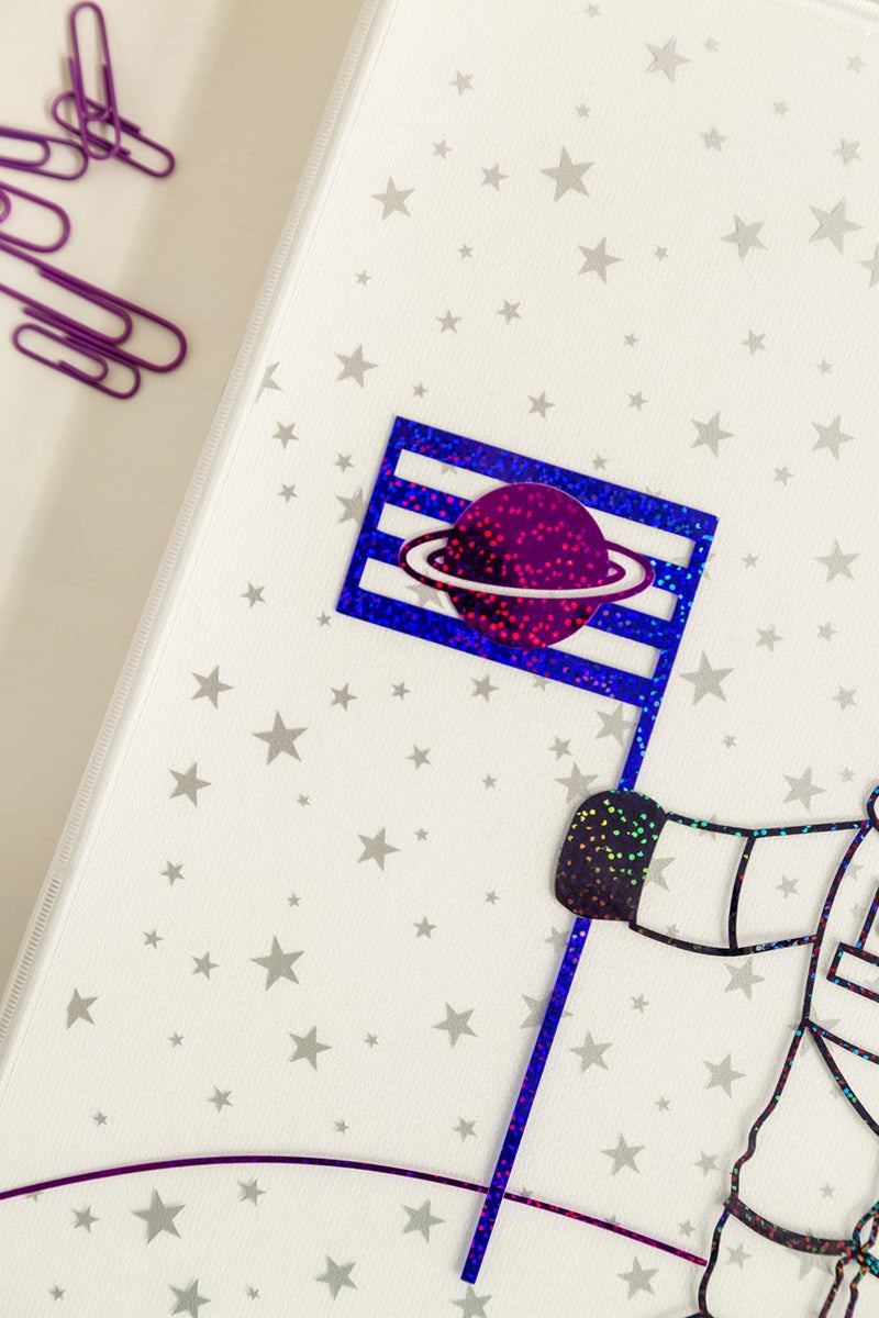 Cricut 2003986 Holographic Sparkle Vinyl, 12" x 48", Opal - Image 5