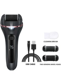 Bosidin Electric Feet Callus Remover, Rechargeable Portable Electronic Foot Care Set With LCD Display, Feet Dead Skin Remover  - Image 1