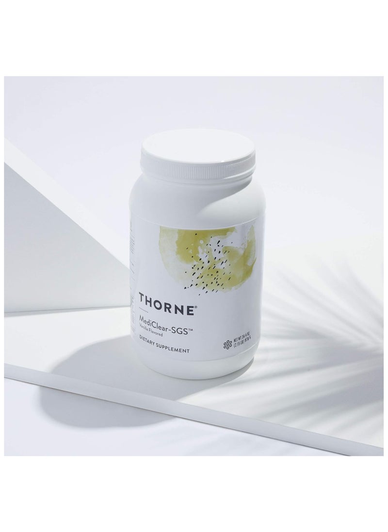 Thorne - Thorne MediClear - SGS - Vanilla Flavored - Dietary Supplement - 34.4 Oz (2.15 lb) 978 g - Image 1