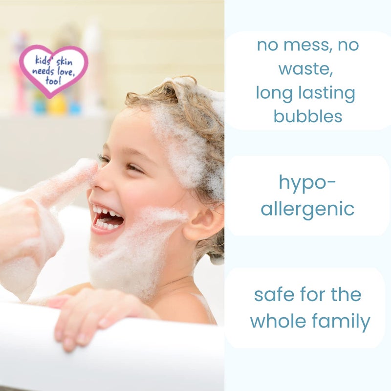 TruKid Bubble Podz Bubble Bath for Baby & Kids, Gentle Refreshing Bath Bomb for Sensitive Skin, pH Balance 7 for Eye Sensitivity, Natural Moisturizers and Ingredients, Lavender (60 Podz) - Image 5