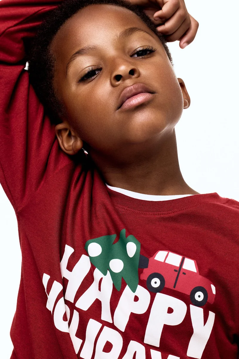 H&M Motif-detail cotton T-shirt