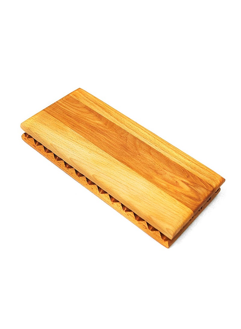 Timbergood Sadhu Board for Advanced Users with 13 mm Wooden Nails (0.5'') - Acupressure Foot Massager for Yoga and Meditation, 100% Solid Beech Wood, Enhances Relaxation and Well-Being. Perfect for Home Use! - Image 1