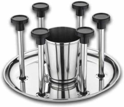 Bekner Stainless Steel Glass SpoonCutlery Stand Stainless Steel Glass Holder