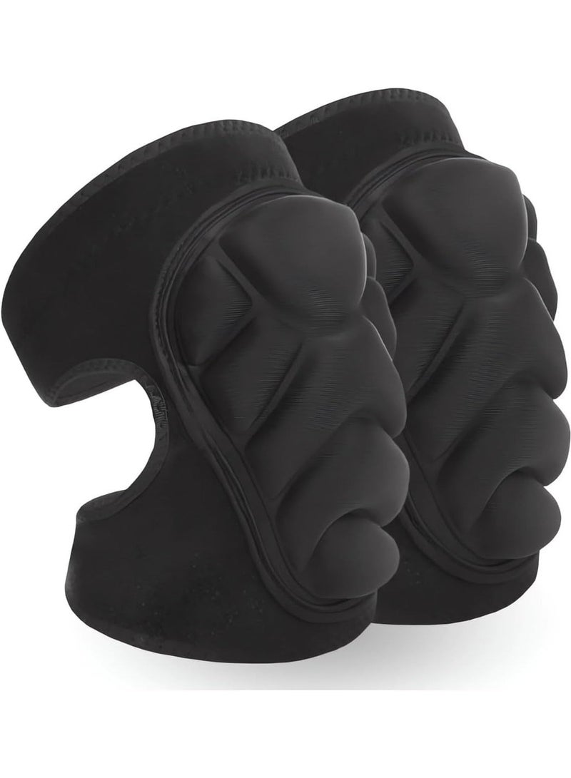 KASTWAVE Adult Knee Pads for Gardening, Non-Slip Collision Adjustable Anti-Slip Strap with Thick EVA Foams for House Cleaning, Repairs, Floor Spreading, Volleyball, Soccer, Dance (Large) - Image 2