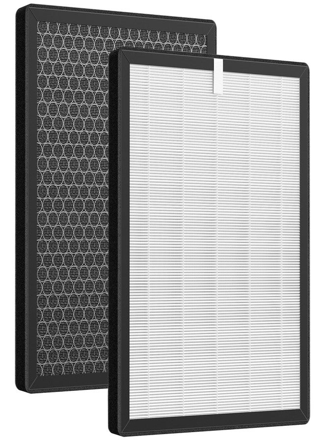 إيزينجو عبوتان من فلاتر بديلة KQ-36/KQ-36A متوافقة مع جهاز تنقية الهواء Aucleia KQ-36، فلتر ثلاثي المراحل أكبر حجمًا لتقليل الجسيمات بنسبة 99.97%، والغبار، وشعر الحيوانات الأليفة، والدخان، والروائح، مناسب للغرف الكبيرة بمساحة 2100 قدم مربع. - Image 1