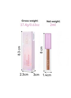 DEROL Cosmic Funk Polarized Liquid Eyeshadow 03# Fantasy  - Image 3