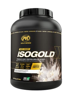 Gold Series 100% WHEY ISOGOLD 2.27kg (5lbs) - Vanilla Milkshake