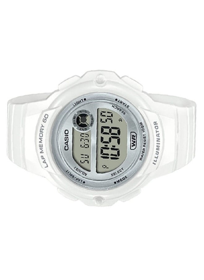 CASIO - Women Watch Digital Silver Dial Resin Band LWS-1200H-7A1VDF. - Image 1