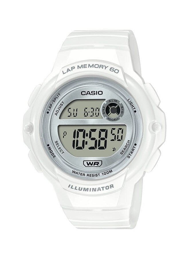 CASIO - Women Watch Digital Silver Dial Resin Band LWS-1200H-7A1VDF. - Image 1