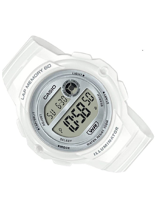 CASIO - Women Watch Digital Silver Dial Resin Band LWS-1200H-7A1VDF. - Image 1