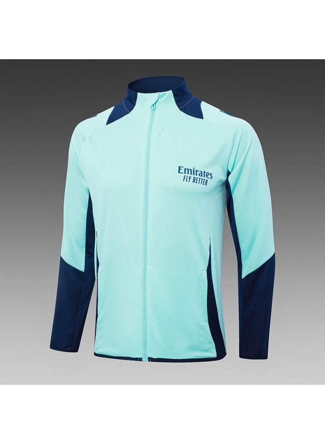 Spring And Autumn New Long Sleeve Football Training Clothes Jacket Adult Children Sports Team Clothes Jersey Arrival Clothes Jacket