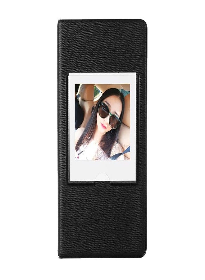 Stela In-Stax Square Film Photo Album for SQ1 SQ6 SQ10 SQ20 SP-3 Square Instant Film Camera 64 Pockets Black - Image 1