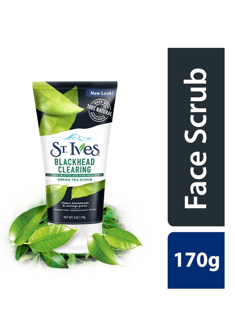 Blackhead Clearing Green Tea Face Scrub 170G