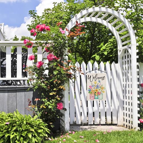 NQ Garden Flag Hanger for Wall - Fits Width Up to 13 inches, Indoor & Outdoor Banner Hanger, House & Mailbox Flag Holder (1 Pack) - Image 2