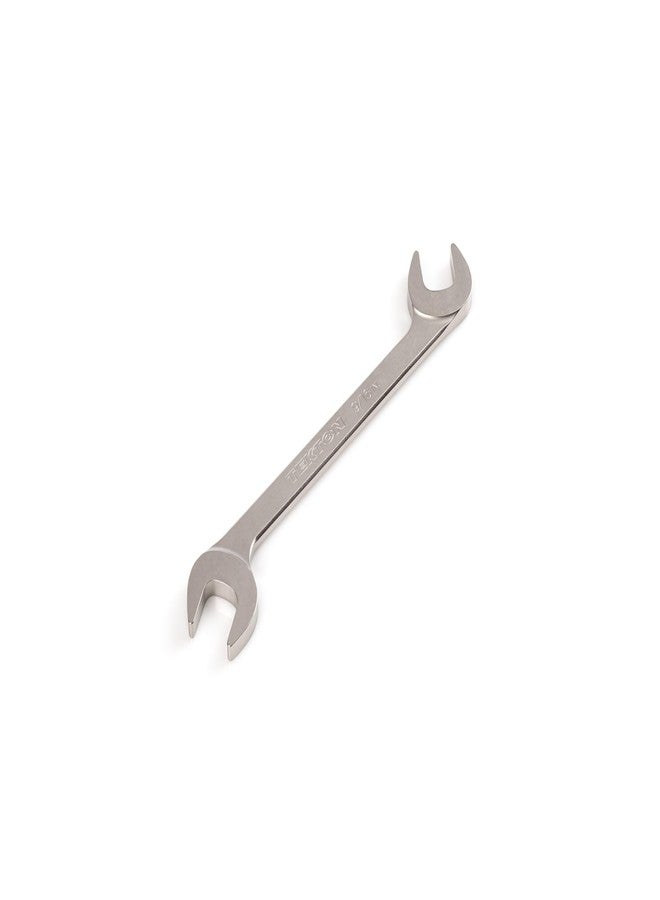 TEKTON 9/16 Inch Angle Head Open End Wrench | WAE83214 | Made in USA - Image 1