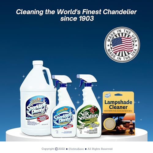 Goodscious Sparkle Plenty Chandelier Cleaner Drip Dry Spray No Wipe -Dust Remover & Streak Free Glass Cleaner Spray for Chandelier Crystals &Window Screen Surface -Versatile Household Cleaning Supplies(1 Gallon) - Image 5
