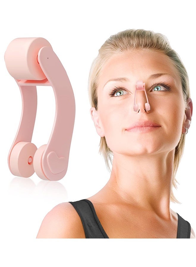 HY Nose Shaping Clips, Roller Nose Shaper, Clip Nose 3D Contours Nose Slimmer Clip, Pain-Free Safety Nose Up Lift Device - Image 1
