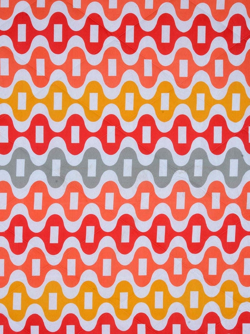 SWAYAM Orange Colour 6 Seater Flat Table Cover-Size 150 X 225 Cm Pack of 1 - Image 2