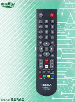 BURAQ Replacement Remote Control For Tcl Smart Tv Tcl Smart Tv Lcd Led Suitable For Many Models Of Tcl Smart Tvs 