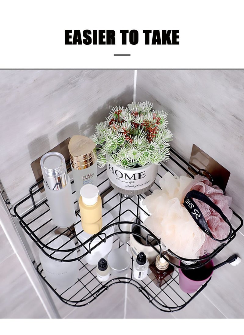 Shampoo organizer corner and amazing bathroom shelf