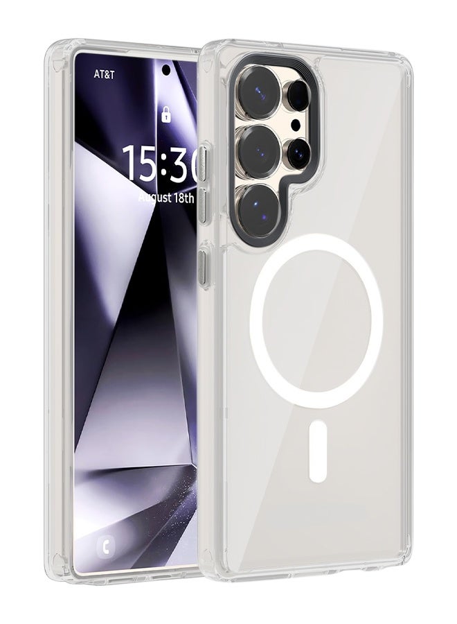 غطاء حماية للهاتف المحمول مغناطيسي بلوري للهاتف المحمول SAMSUNG Galaxy S25ultra - Image 1