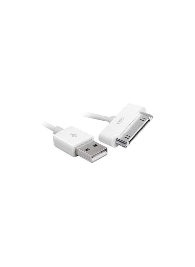 Generic 30 Pin USB Charging Cable USB Sync Charging Cord for iPhone 4 4s 3G 3GS iPad 1 2 3  iPod Touch Nano White 1 Piece  - Image 5