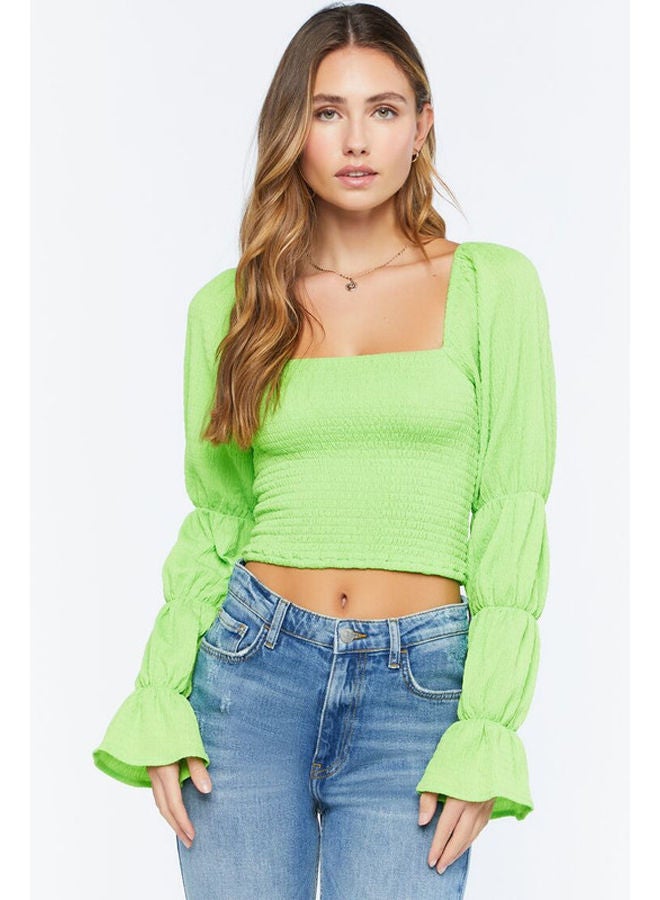FOREVER 21 Blouse Knit Top - Image 1