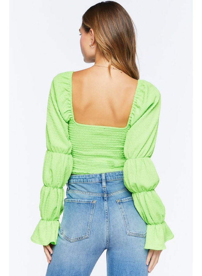FOREVER 21 Blouse Knit Top - Image 3