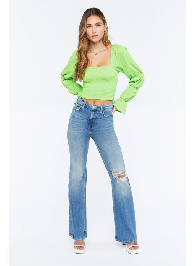 FOREVER 21 Blouse Knit Top - Image 4