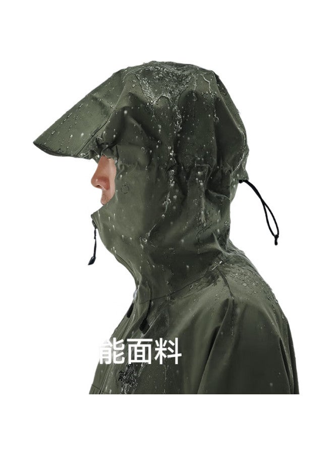 PELLIOT [Cheng Yi Same Style] Hard Shell Jacket For Men And Women, Waterproof Spring And Autumn Mountaineering Coat, 12340164, Black, Size L - Image 1