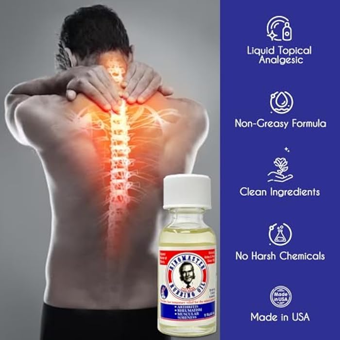 Ringmaster Rubbing Oil Pain Relief Since 1950 Made in USA for Arthritis, Rheumatism, Muscular Joint Soreness (1 oz) - Image 5
