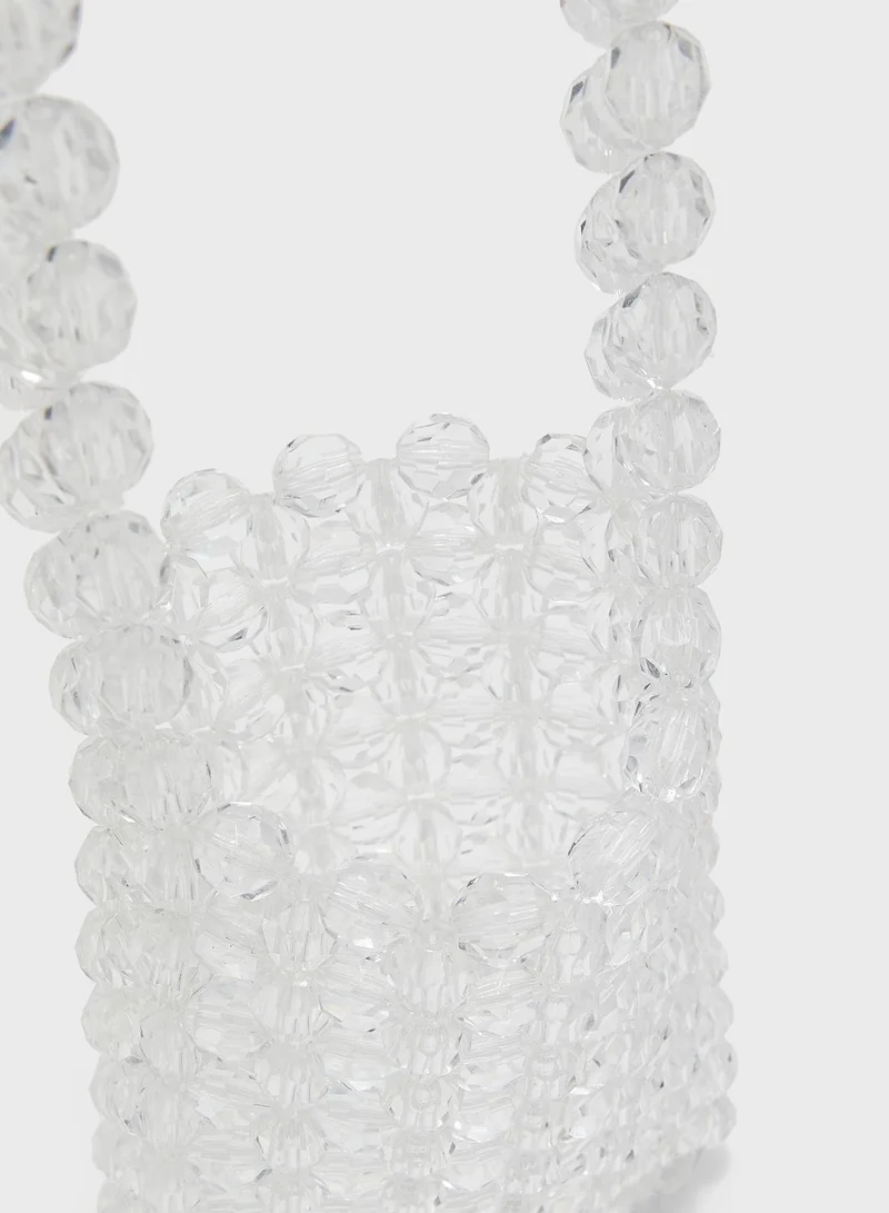 Ginger Beaded Crossbody Bag