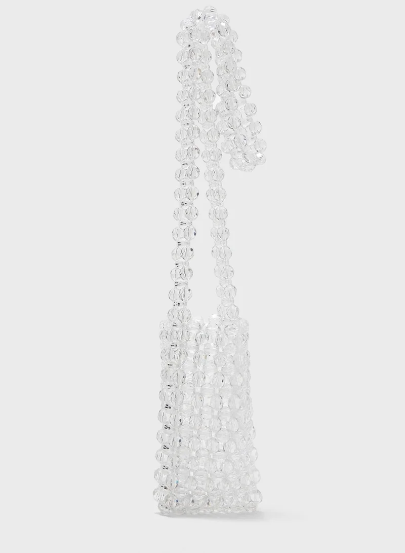 Ginger Beaded Crossbody Bag