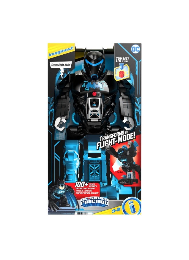 DC Super Friends Transforming Batman Bat-Tech Batbot Playset  - Image 2