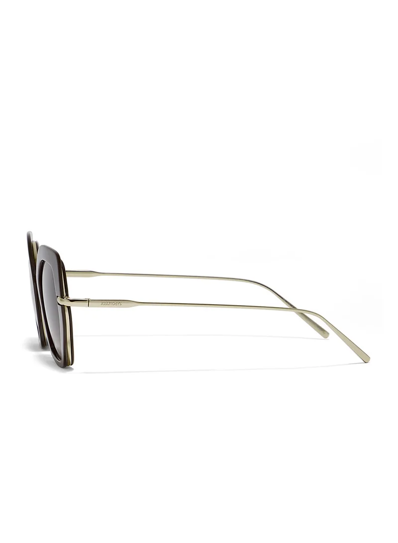 30Sundays Shook,Women Sunglasses, Cat Eye Sunglasses, UV Protection: UV400 (Brown,Brown)